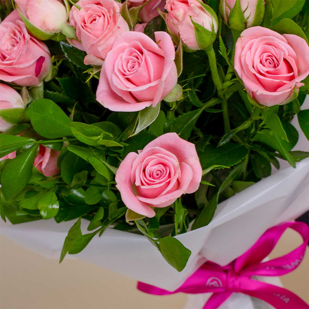 product-image-Pinky Bouquet and Felizmoda Tennis Silver Necklace With Zircon Stones