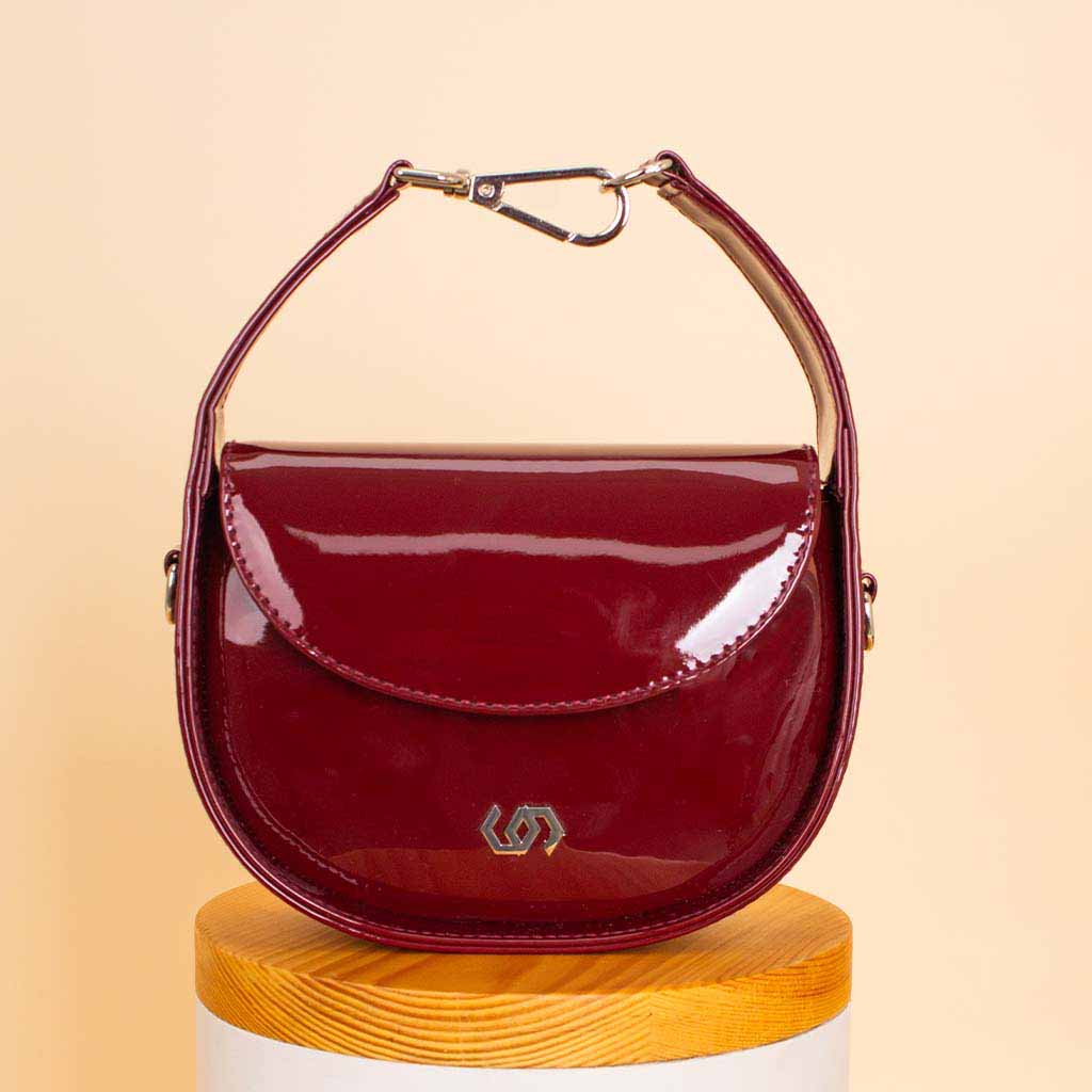 product-image-Cocan Half-Moon Bag — Burgundy