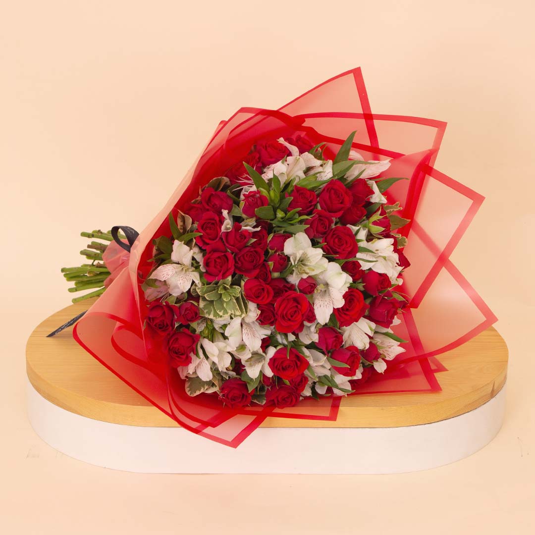 product-image-فلوريستا | باقة ألستروميريا وبيبي روز