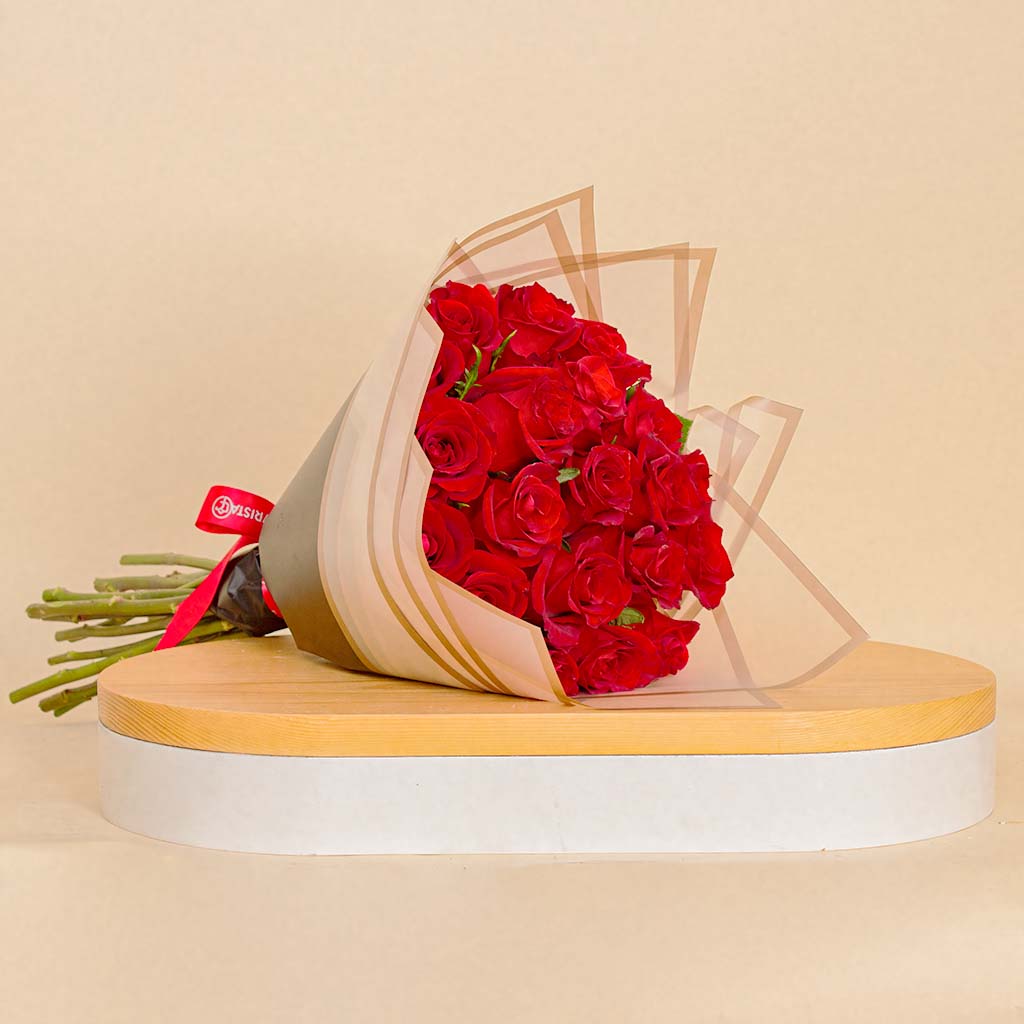 product-image-باقة ورود حمراء من فلوريستا | ٢٠ وردة