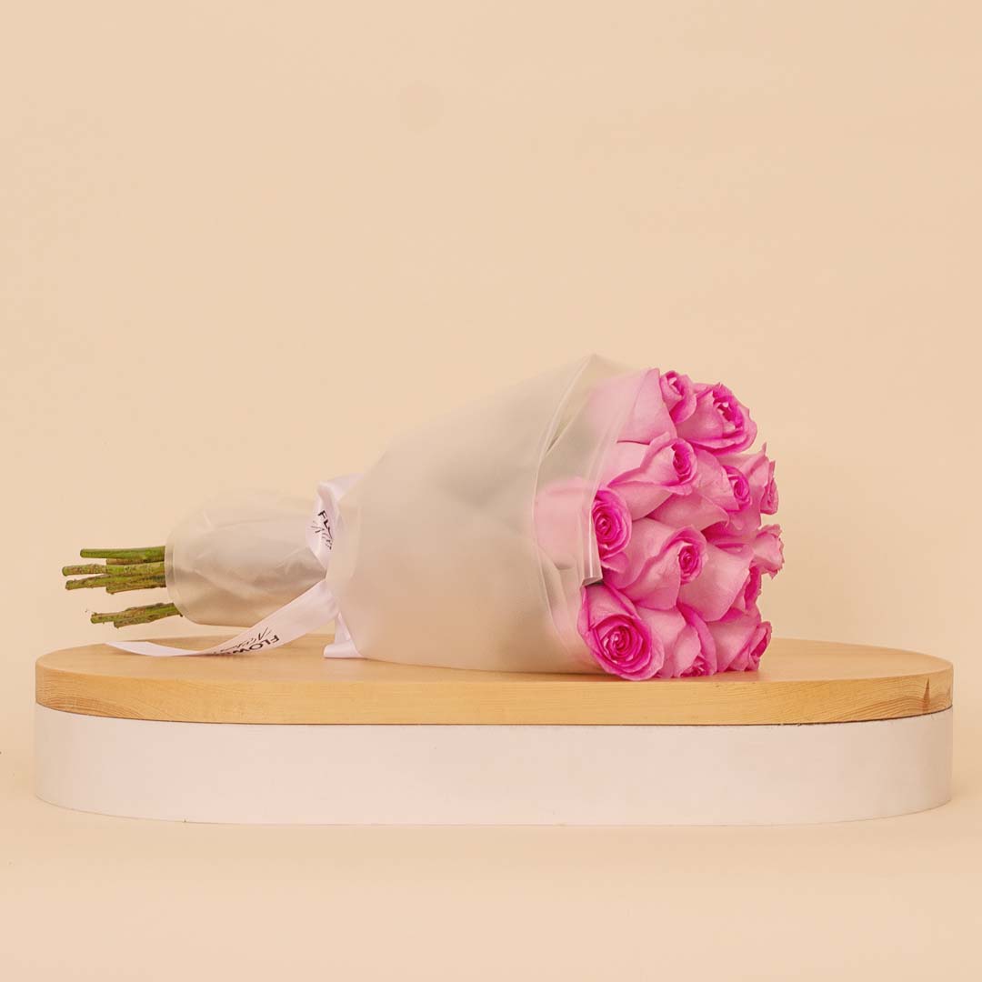 product-image-Elegant Pink Rose Bouquet