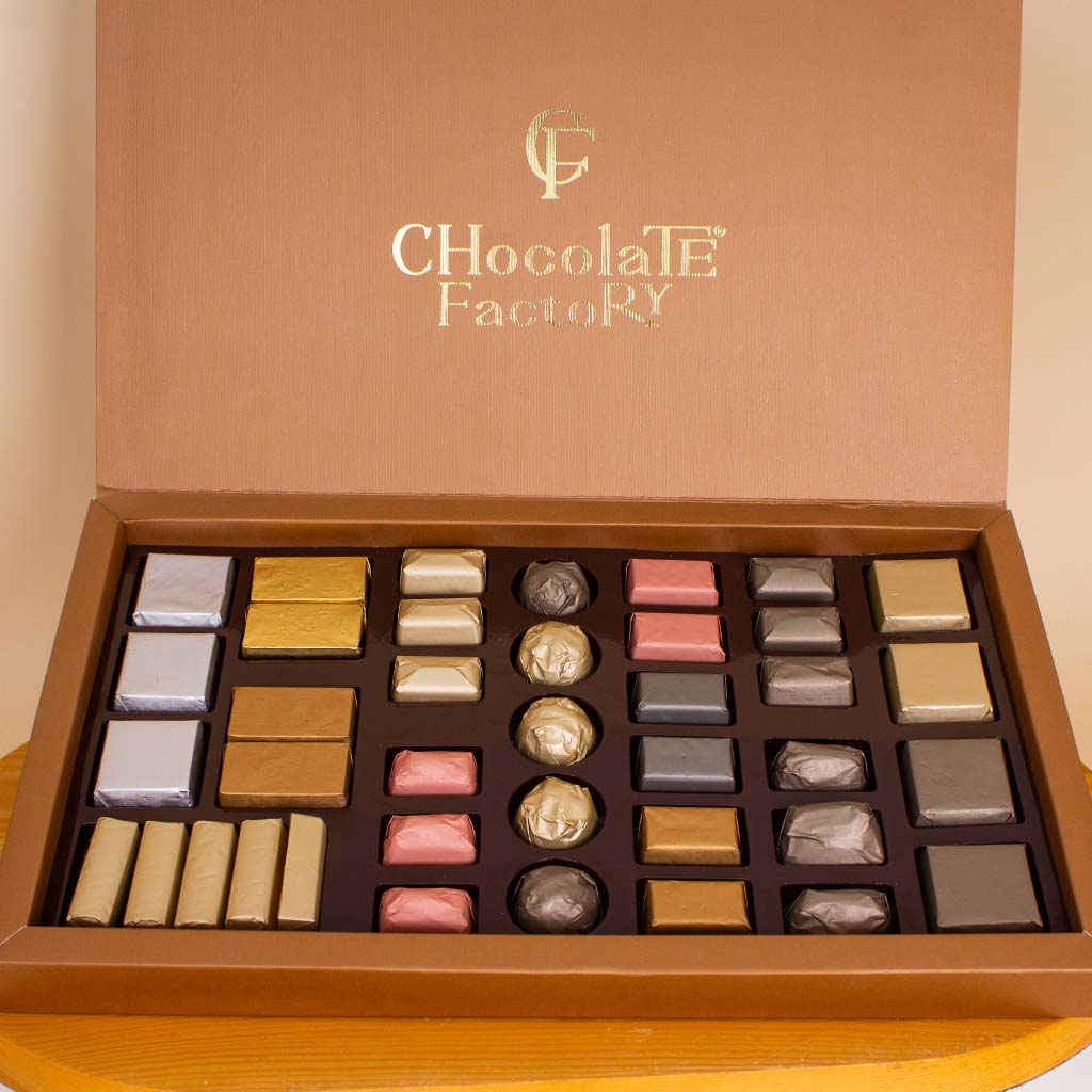 product-image-Chocolate Factory Luxe Box – 40 Pieces