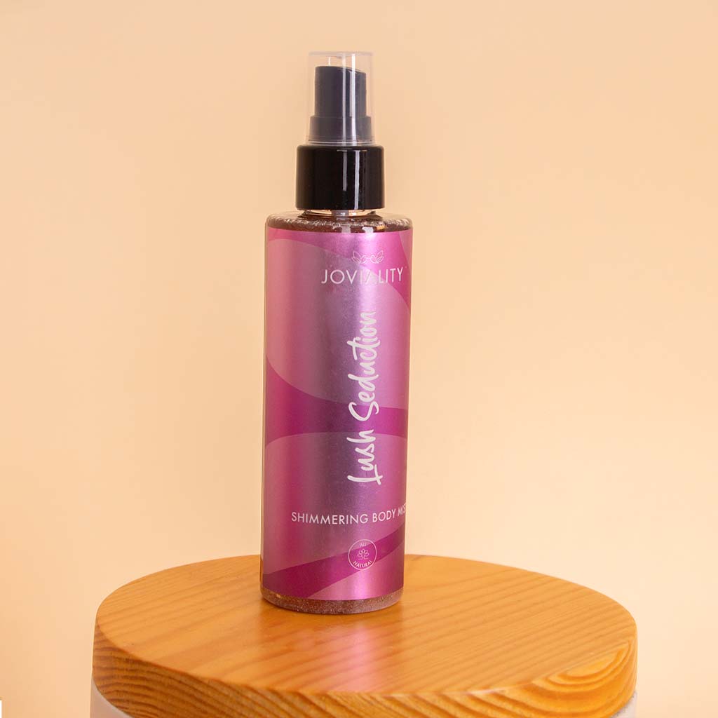 product-image-Joviality Pink Glow Set & Red Roses Vase