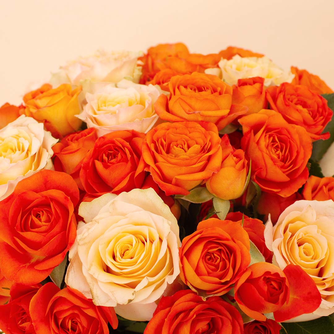 product-image-Flowrista | Bouquet of Simon & Orange Roses