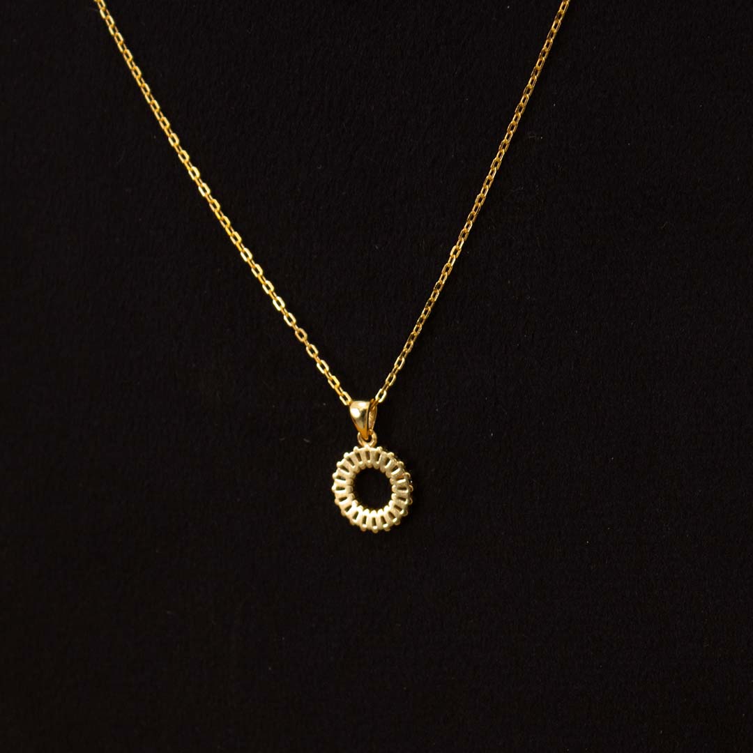 product-image-Markiz Gold-Plated Sunburst Necklace