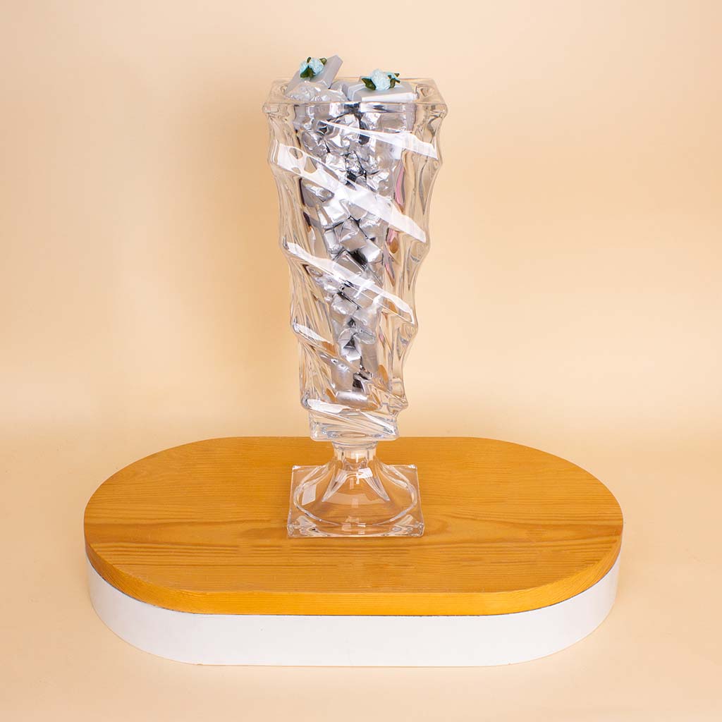 product-image-Passionelle Chocolate Crystal Vase - 1kg