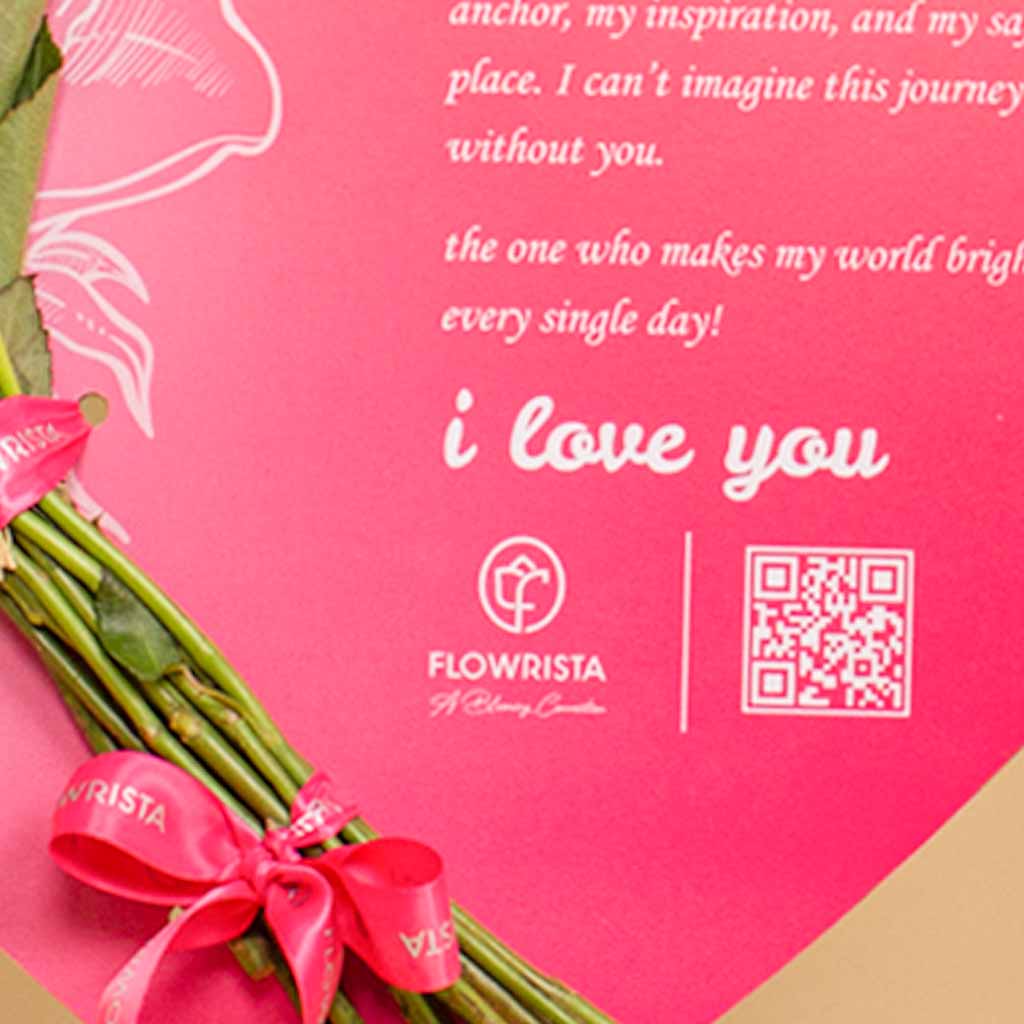 product-image-Elegant Heart – 15 Purple Roses