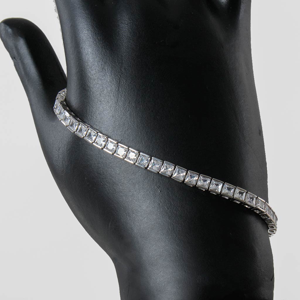 product-image-Markiz Thai Silver Bracelet – 925 Bracelet with Natural Zircon