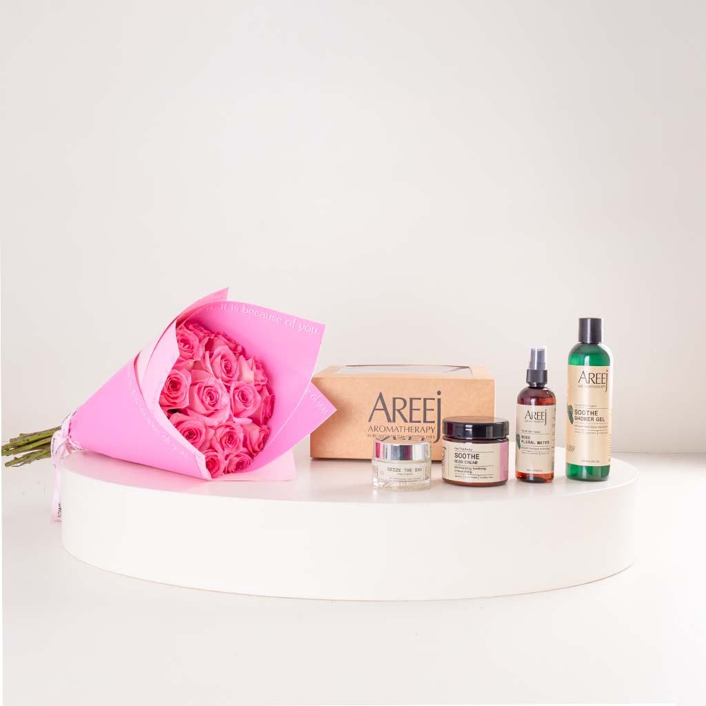 product-image-Areej Skincare Gift Bundle & Pink Roses Boutique