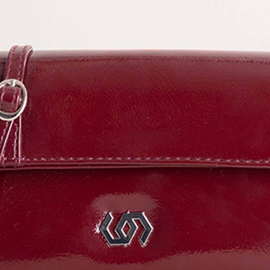 product-image-Cocan Burgundy Co-Girl Leather Shoulder Bag