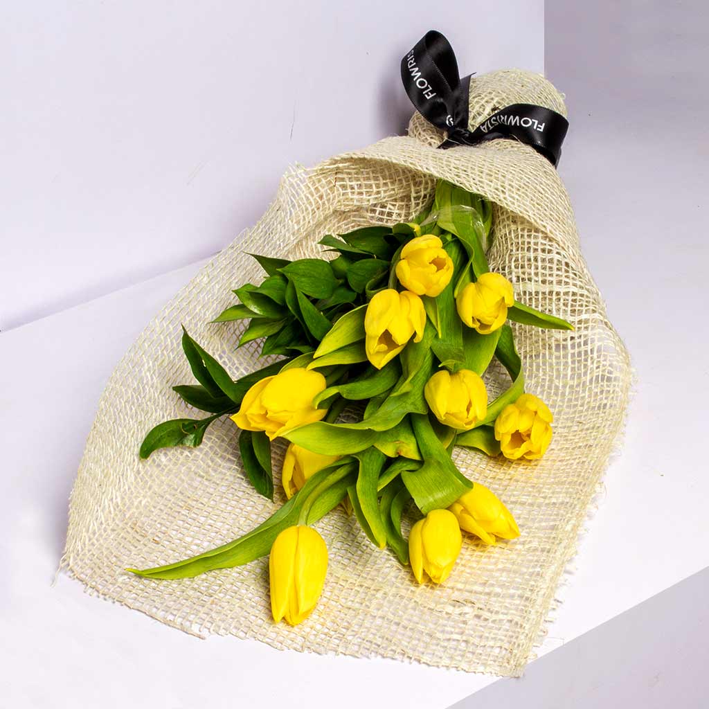 product-image-Yellow Tulips Bouquet