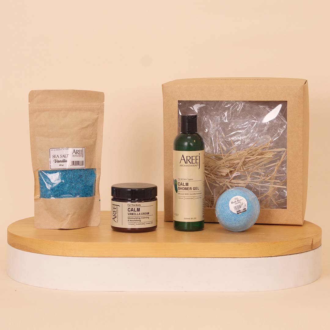 product-image-Areej Self-Care Spa Kit | Vanilla Bliss Collection