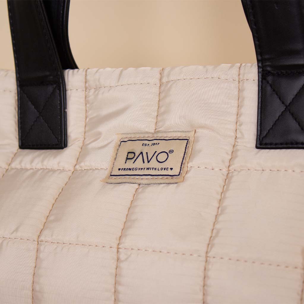 product-image-Pavo Tote Bag Handbag - Beige