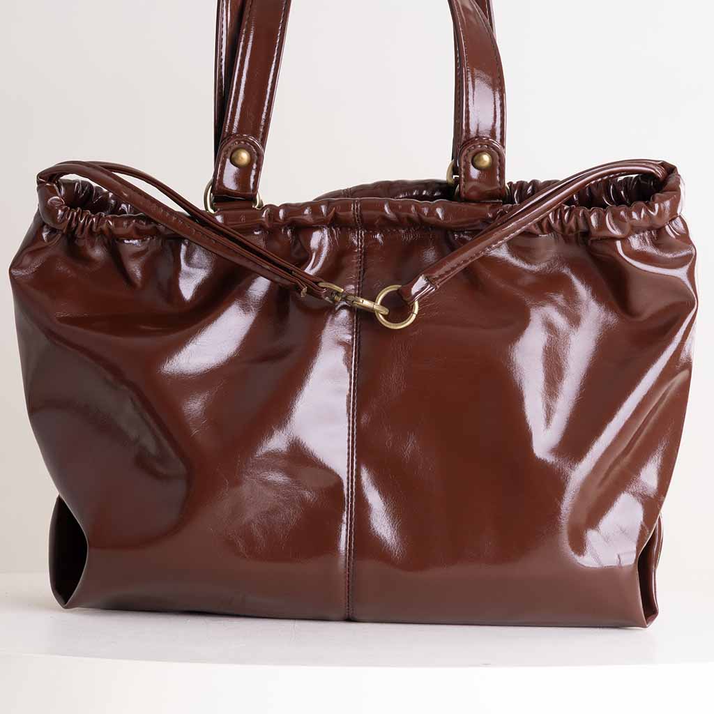 product-image-Helio Scrunch Bag – Brown