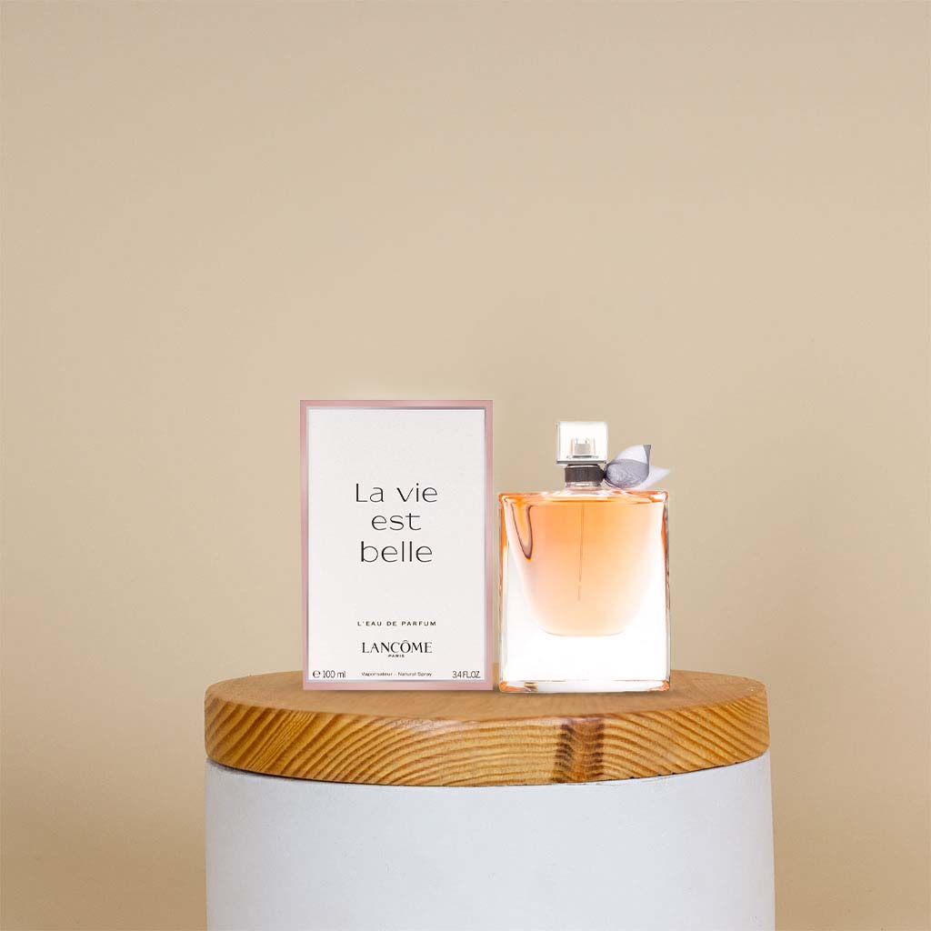 product-image-Lancome La Vie Est Belle For Women Edp 100ml & Vase Of 15 Purble Rose
