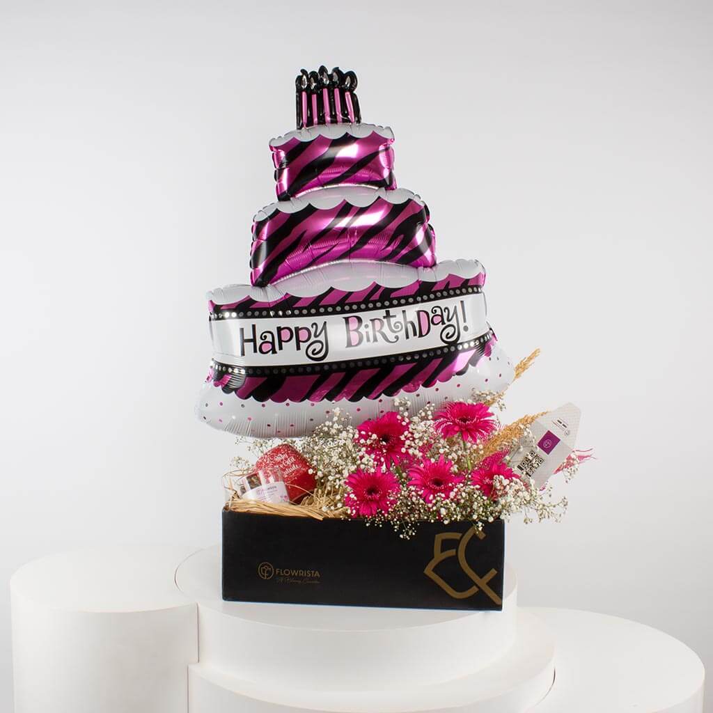 Flowrista Online Flowers Shop Birthday Box