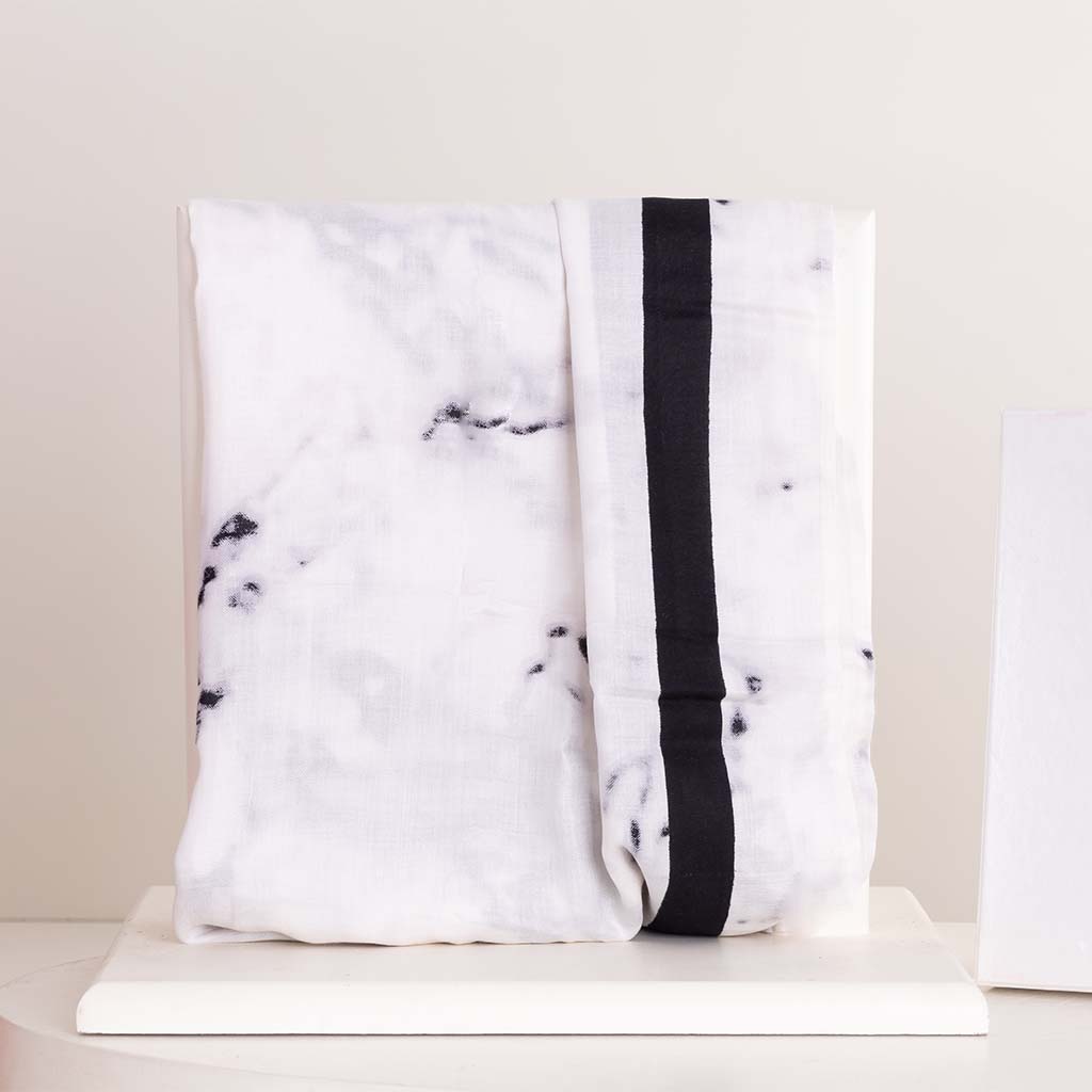 product-image-EMMA White Marble Scarf