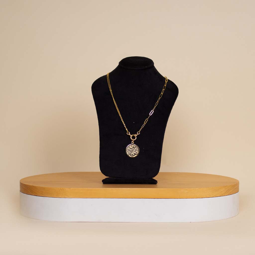 product-image-FelizModa OMI Gold-Plated Silver Necklace - Mother's Day Gift