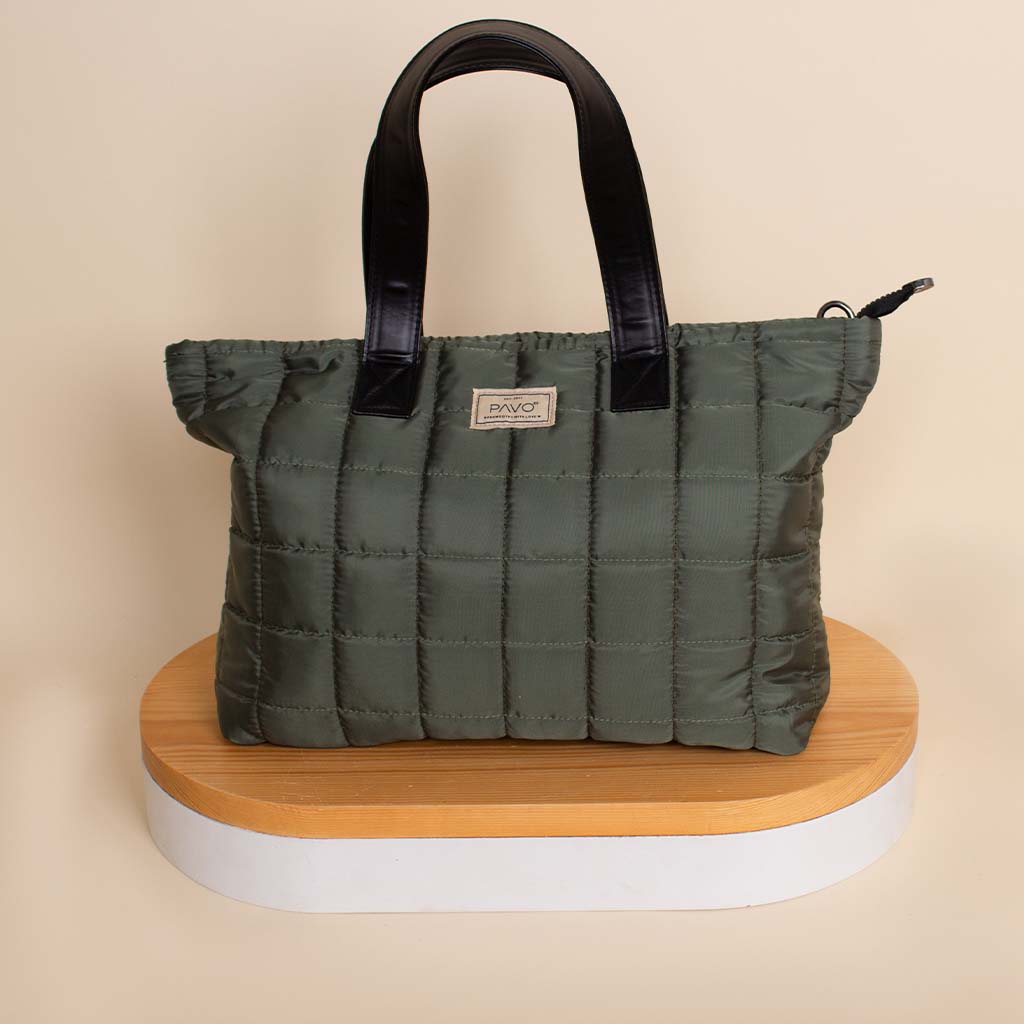 product-image-Pavo Tote Bag Handbag - Olive Green