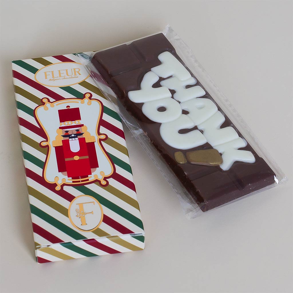 Flowrista Online Flowers Shop Fleur Chocolate Bar 45 gm - Thank You