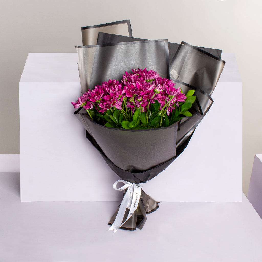 product-image-باقة أقحوان أرجوانية