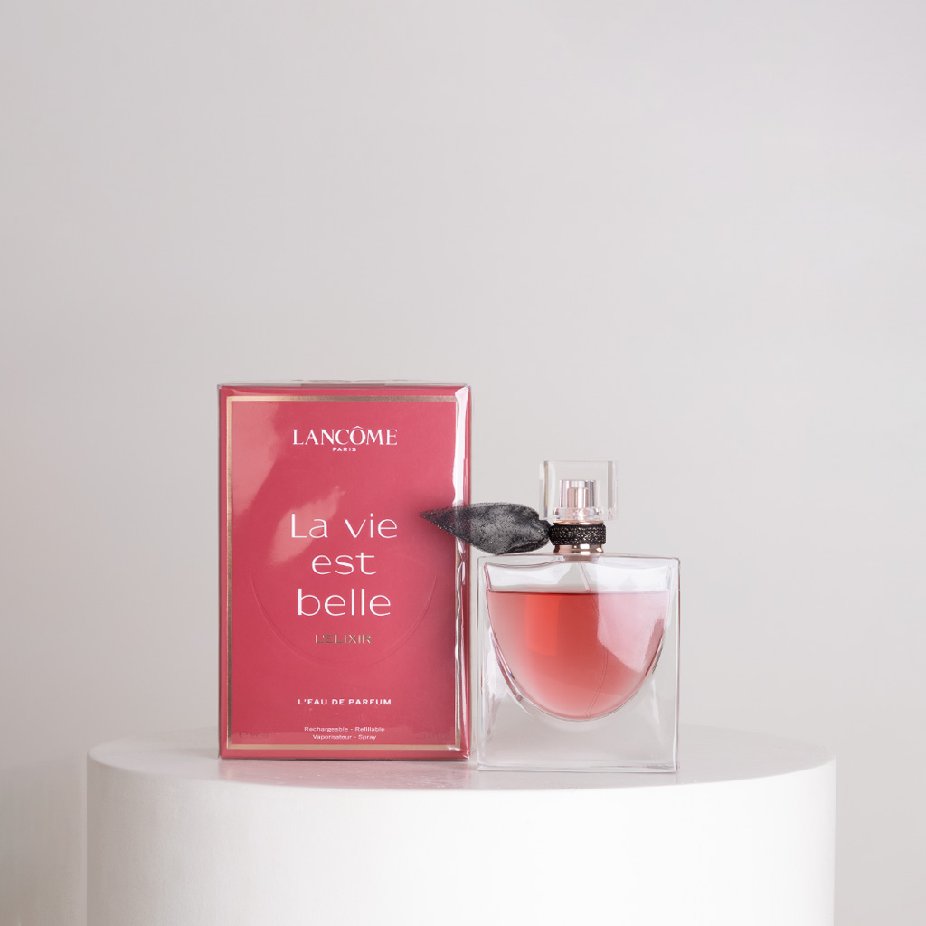 product-image-Lancôme La Vie Est Belle L’Elixir Eau de Parfum for Women 100ml & Red Roses Bouquet