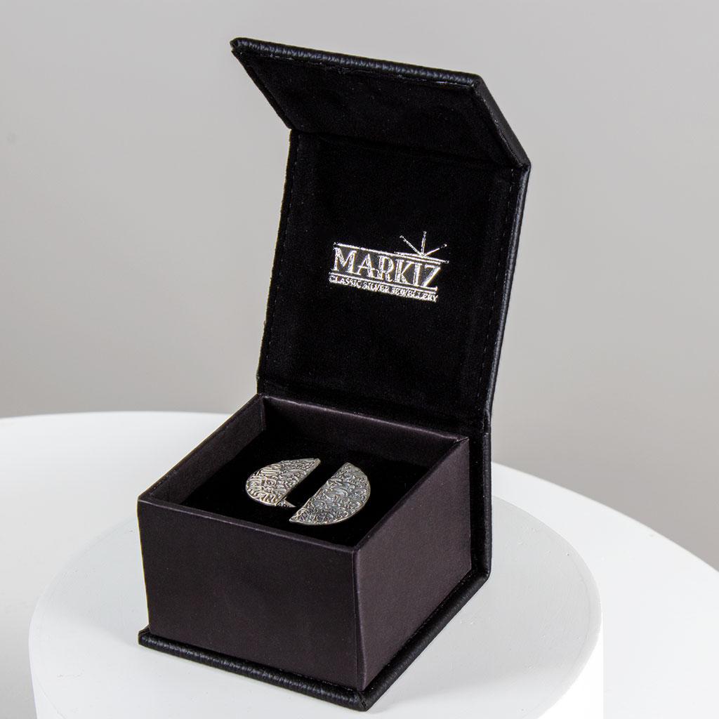 product-image-Markiz 925 Silver Earrings – Egyptian Design