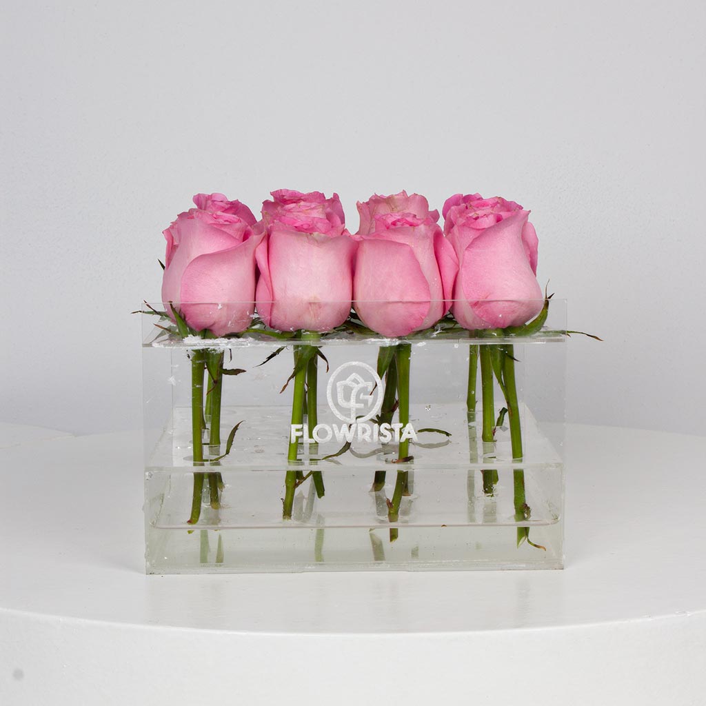 Flowrista Online Flowers Shop Rose clear II