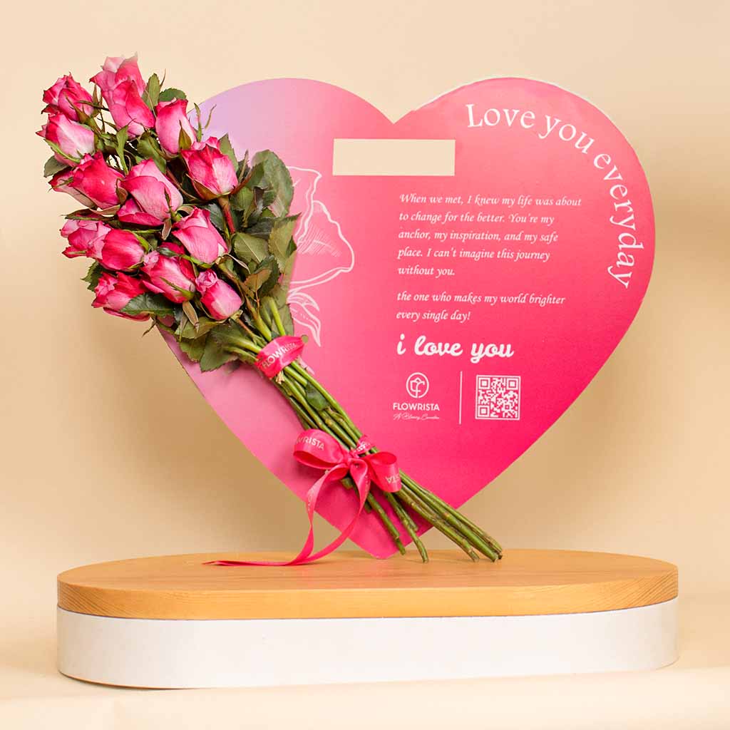 product-image-Elegant Heart – 15 Purple Roses