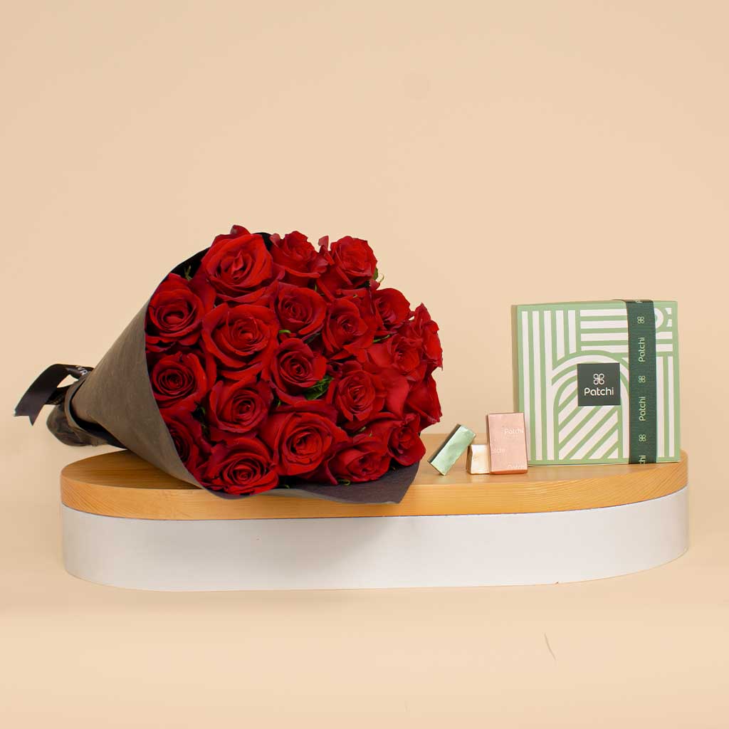 product-image-Patchi Chocolate |The Red 20 Valentine’s Bouquet